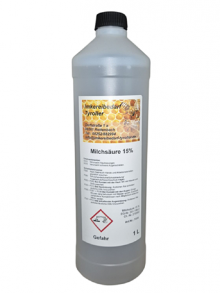 Milchsäure 15%